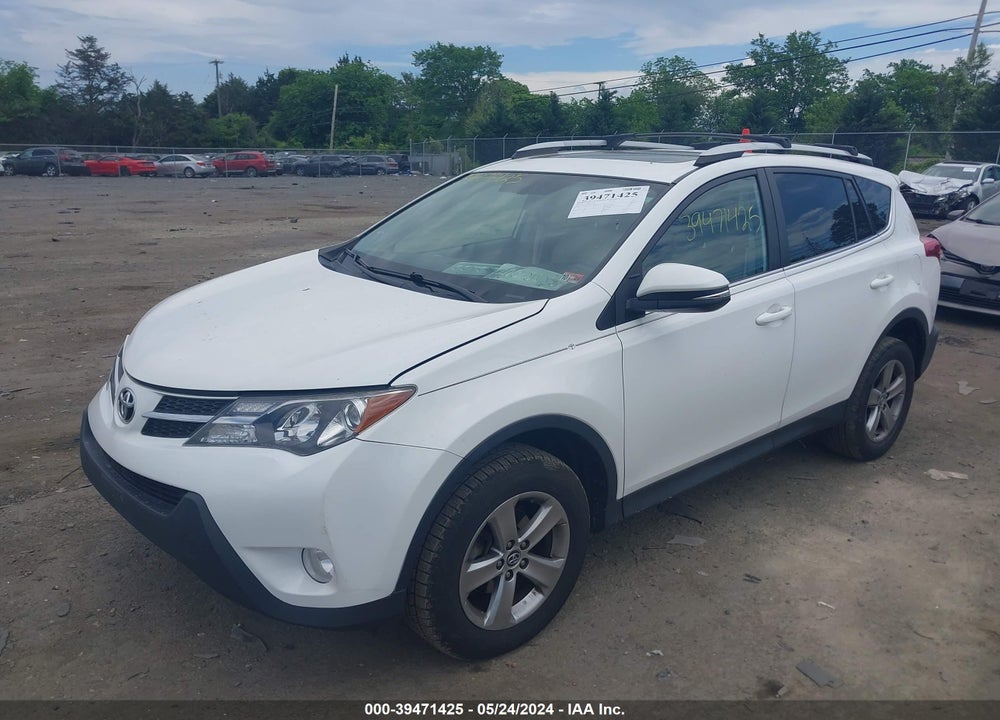 2015 TOYOTA RAV4 XLE VIN: 2T3RFREV9FW231594