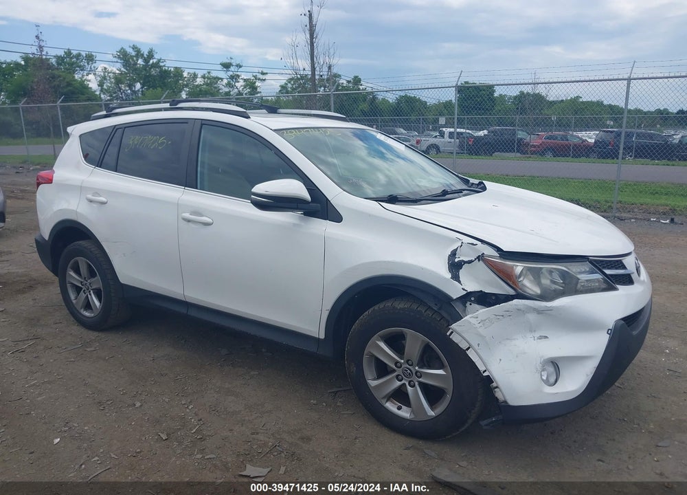 2015 TOYOTA RAV4 XLE VIN: 2T3RFREV9FW231594