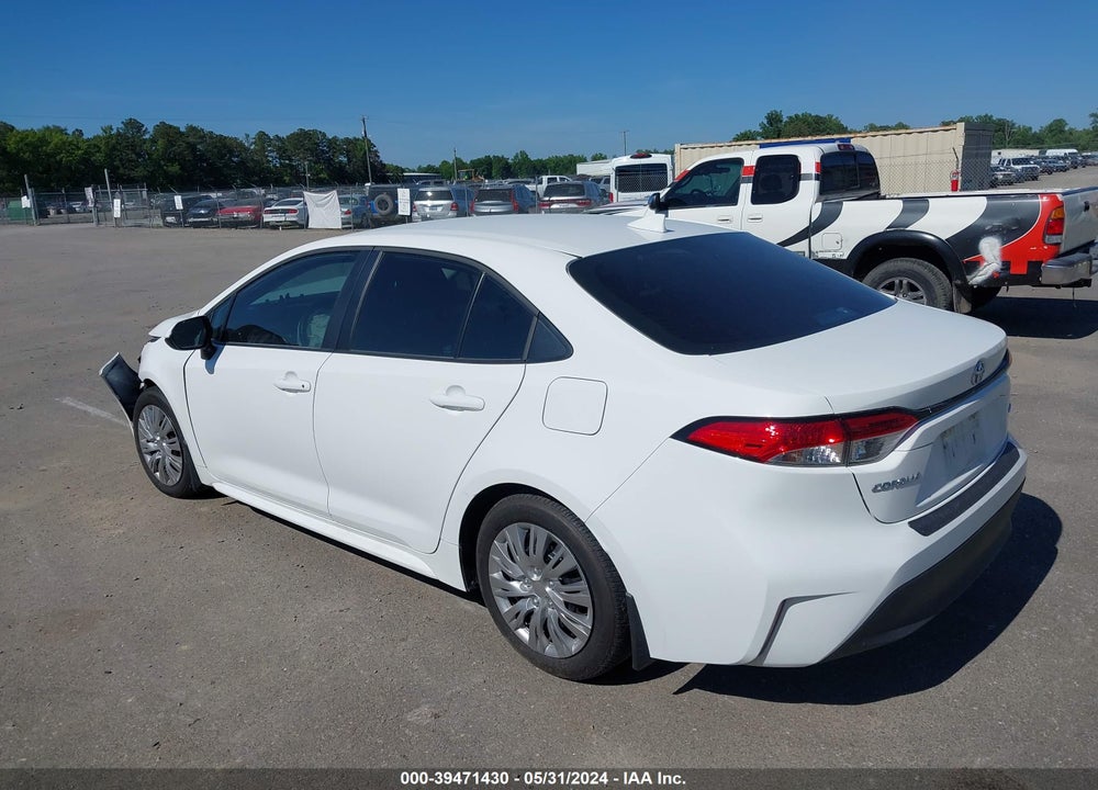 2023 TOYOTA COROLLA LE VIN: 5YFB4MDE8PP043186