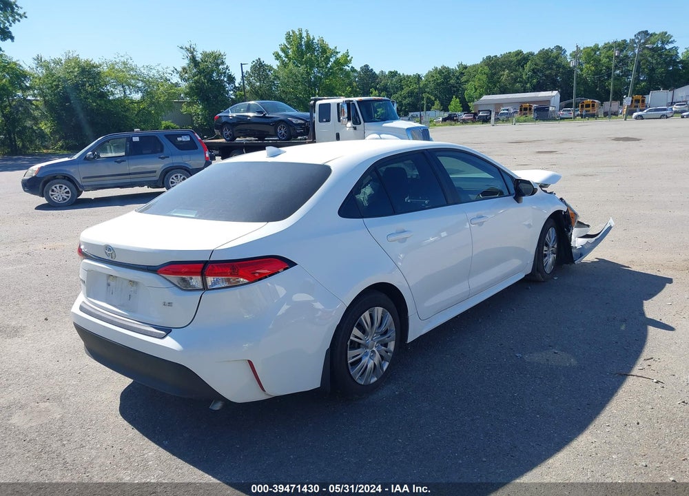 2023 TOYOTA COROLLA LE VIN: 5YFB4MDE8PP043186