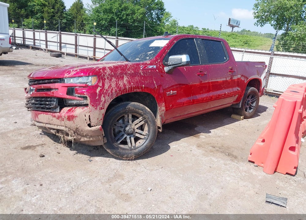 2021 CHEVROLET SILVERADO 1500 4WD SHORT BED LT VIN: 1GCUYDED1MZ349974