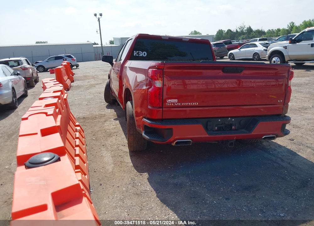 2021 CHEVROLET SILVERADO 1500 4WD SHORT BED LT VIN: 1GCUYDED1MZ349974
