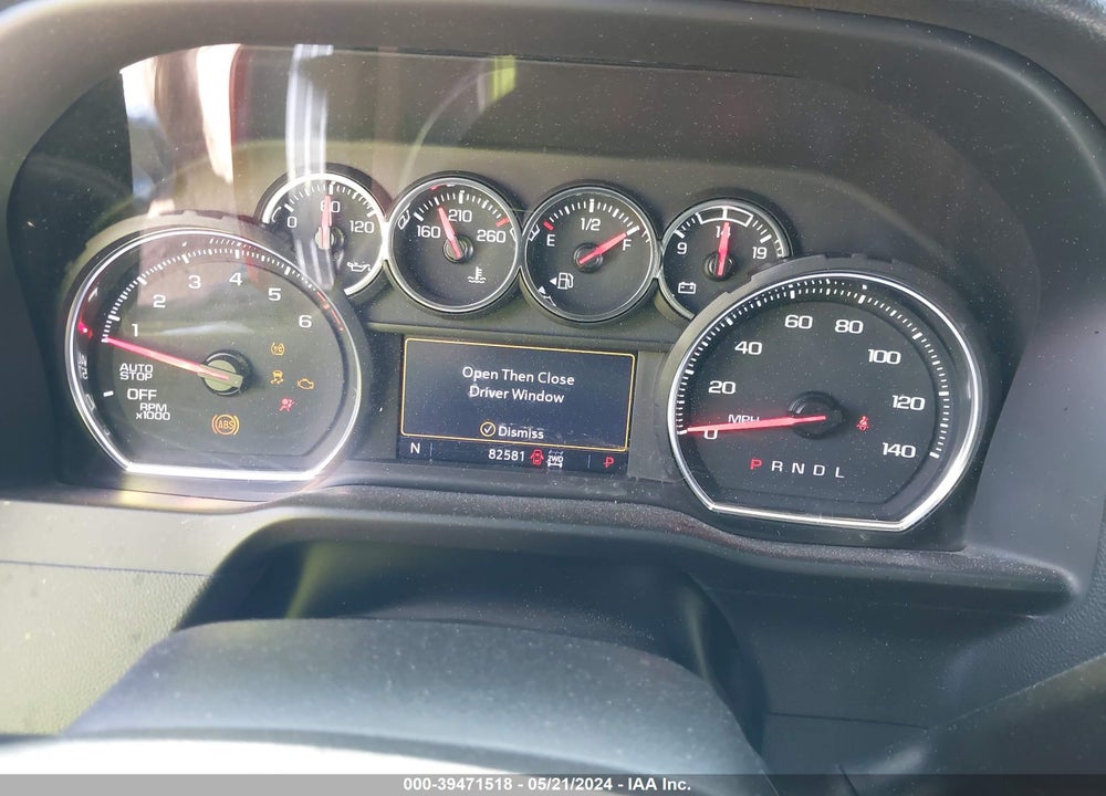 2021 CHEVROLET SILVERADO 1500 4WD SHORT BED LT VIN: 1GCUYDED1MZ349974