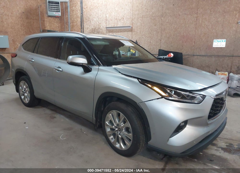 2022 TOYOTA HIGHLANDER LIMITED VIN: 5TDDZRBH2NS192301