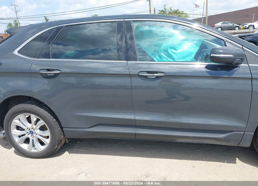 2021 FORD EDGE TITANIUM VIN: 2FMPK4K91MBA48912