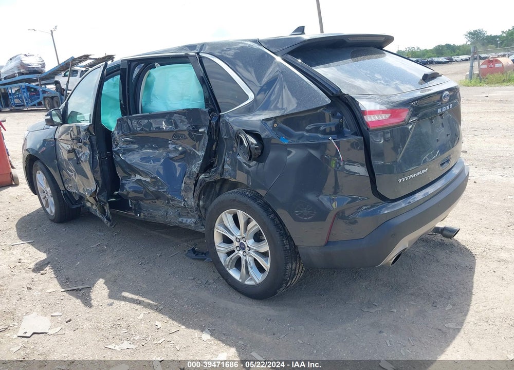2021 FORD EDGE TITANIUM VIN: 2FMPK4K91MBA48912