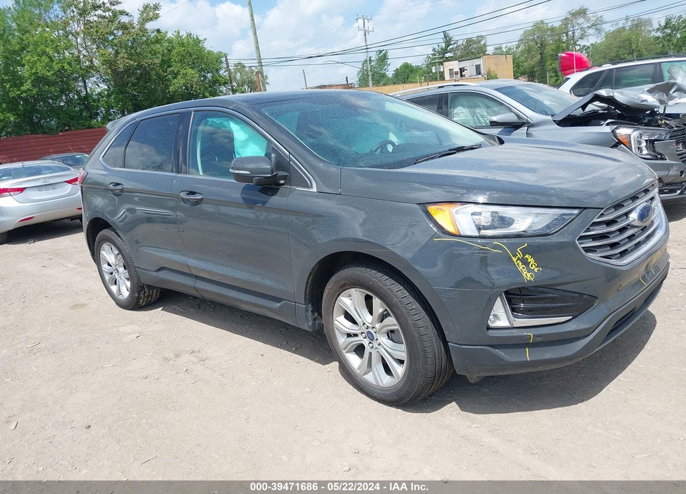 2021 FORD EDGE TITANIUM VIN: 2FMPK4K91MBA48912