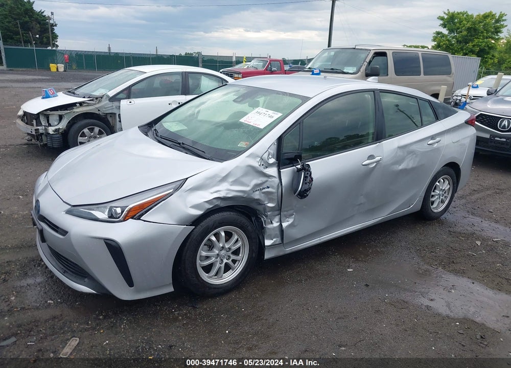 2022 TOYOTA PRIUS L VIN: JTDKAMFU7N3160521
