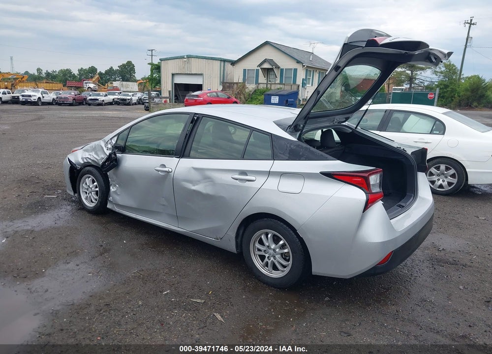 2022 TOYOTA PRIUS L VIN: JTDKAMFU7N3160521