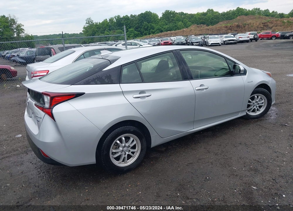 2022 TOYOTA PRIUS L VIN: JTDKAMFU7N3160521