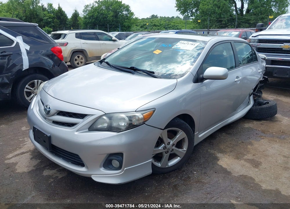 2011 TOYOTA COROLLA S VIN: 2T1BU4EEXBC741838