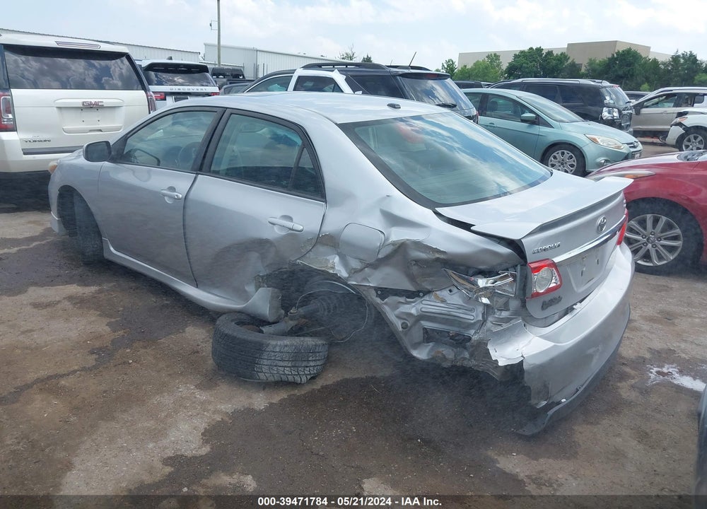 2011 TOYOTA COROLLA S VIN: 2T1BU4EEXBC741838
