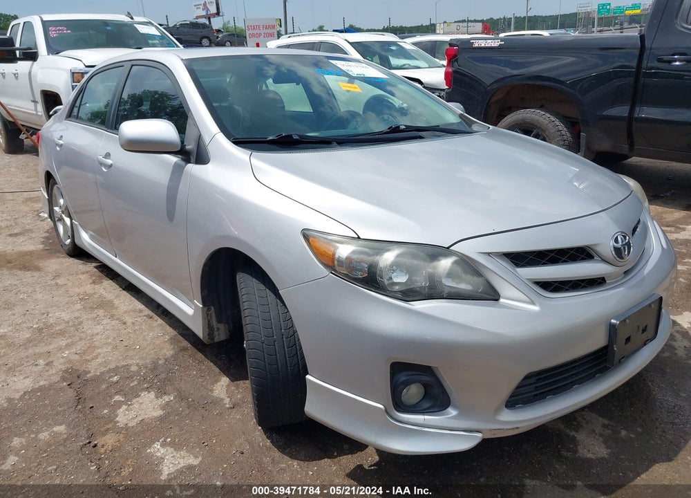 2011 TOYOTA COROLLA S VIN: 2T1BU4EEXBC741838