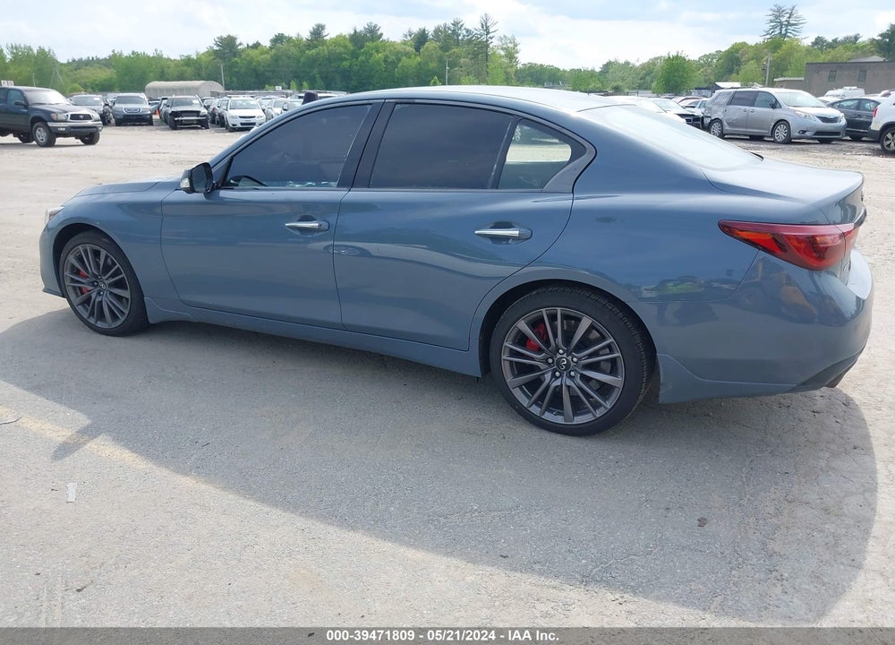 2022 INFINITI Q50 RED SPORT 400 AWD VIN: JN1FV7DR7NM390188