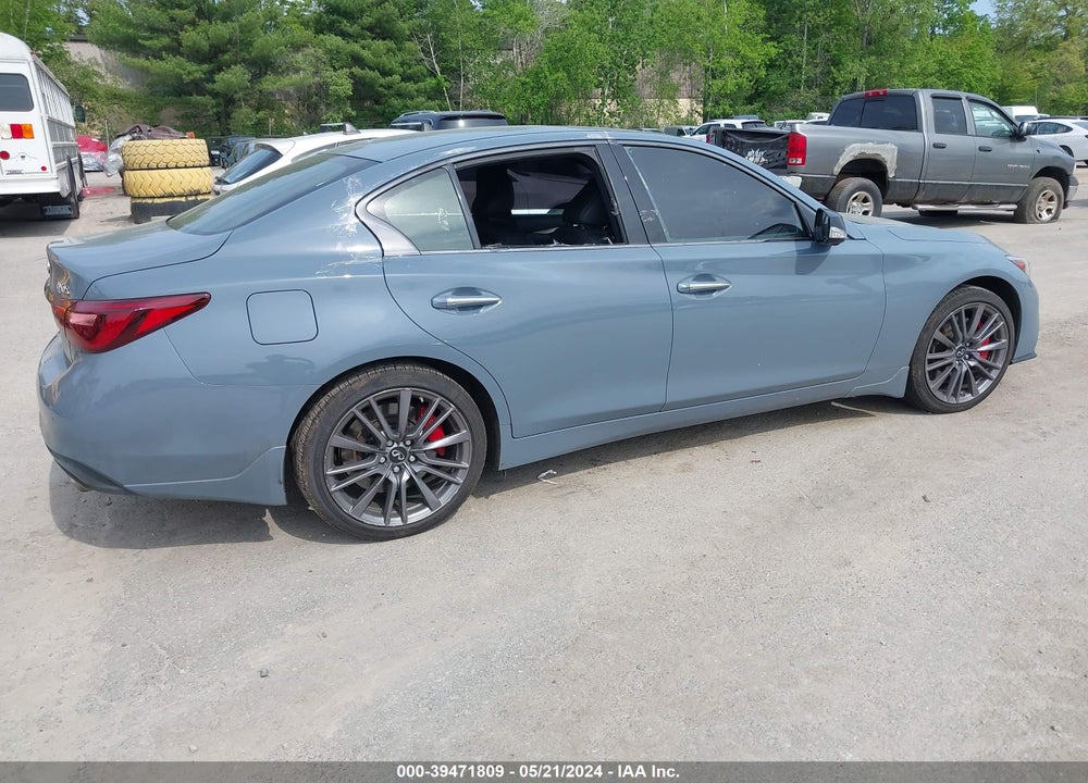 2022 INFINITI Q50 RED SPORT 400 AWD VIN: JN1FV7DR7NM390188