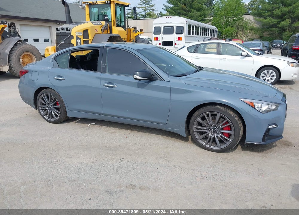 2022 INFINITI Q50 RED SPORT 400 AWD VIN: JN1FV7DR7NM390188