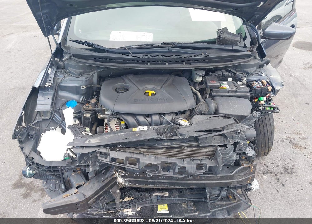 2016 KIA FORTE LX VIN: KNAFK4A61G5458347