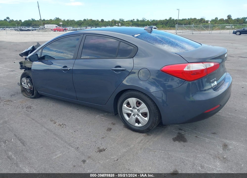 2016 KIA FORTE LX VIN: KNAFK4A61G5458347