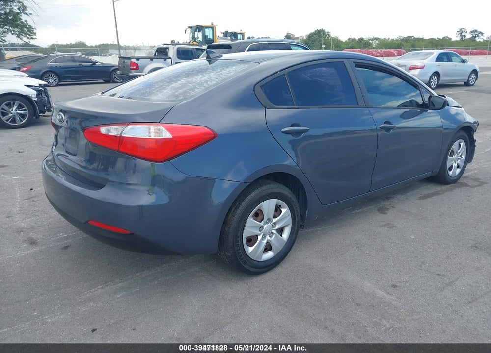 2016 KIA FORTE LX VIN: KNAFK4A61G5458347