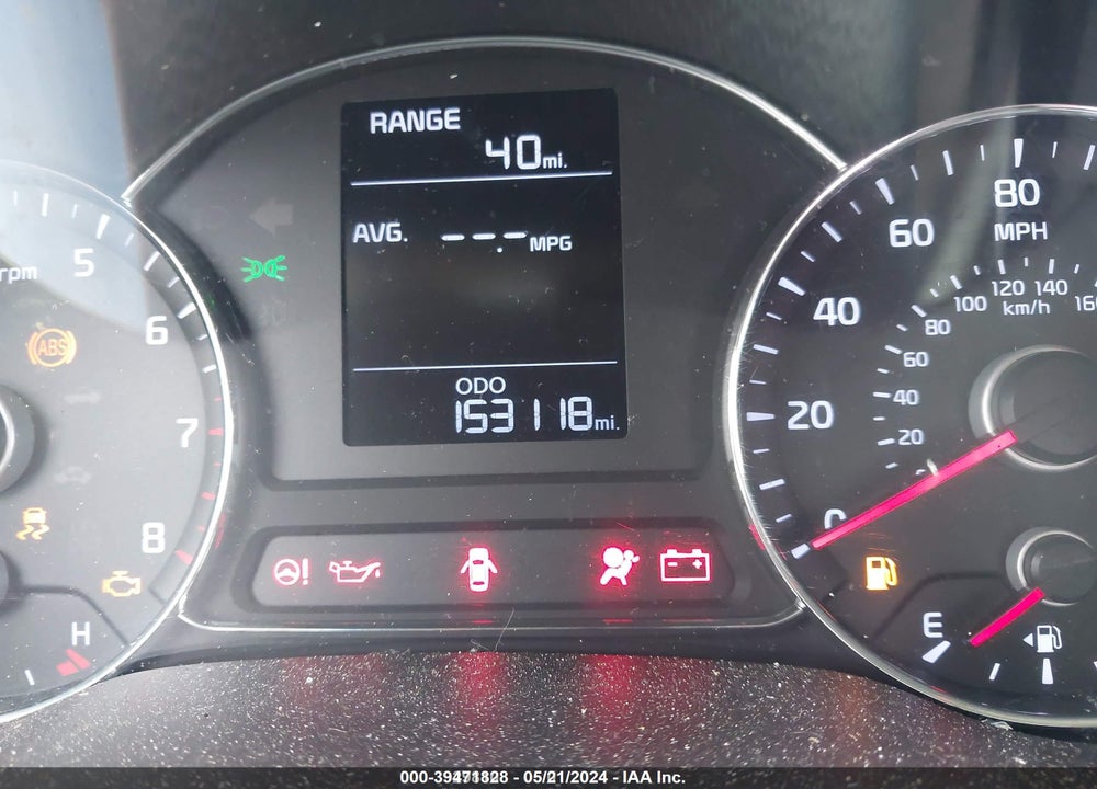2016 KIA FORTE LX VIN: KNAFK4A61G5458347