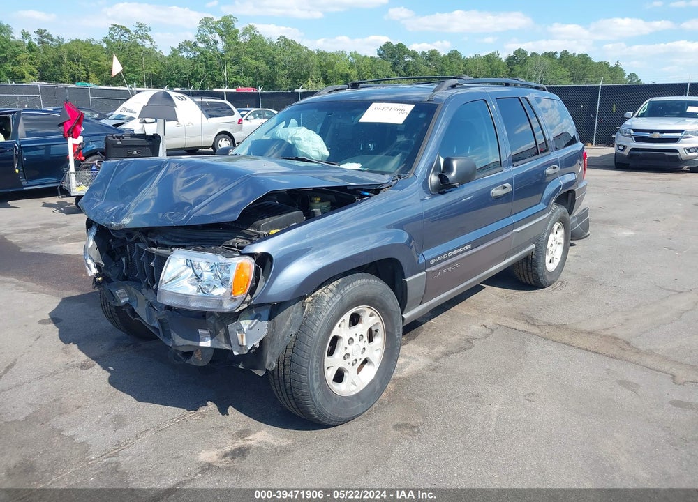 2002 JEEP GRAND CHEROKEE LAREDO VIN: 1J4GW48S22C225459