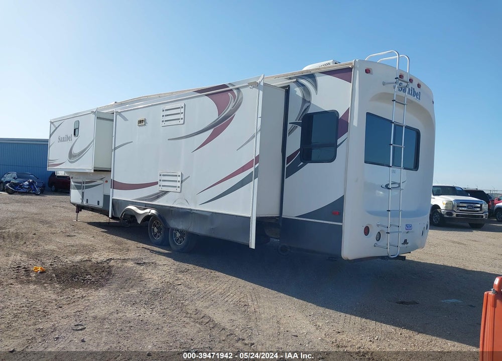 2014 FOREST RIVER SANIBEL 40' 5TH WHEEL VIN: 5ZT3SN1B2EG700717