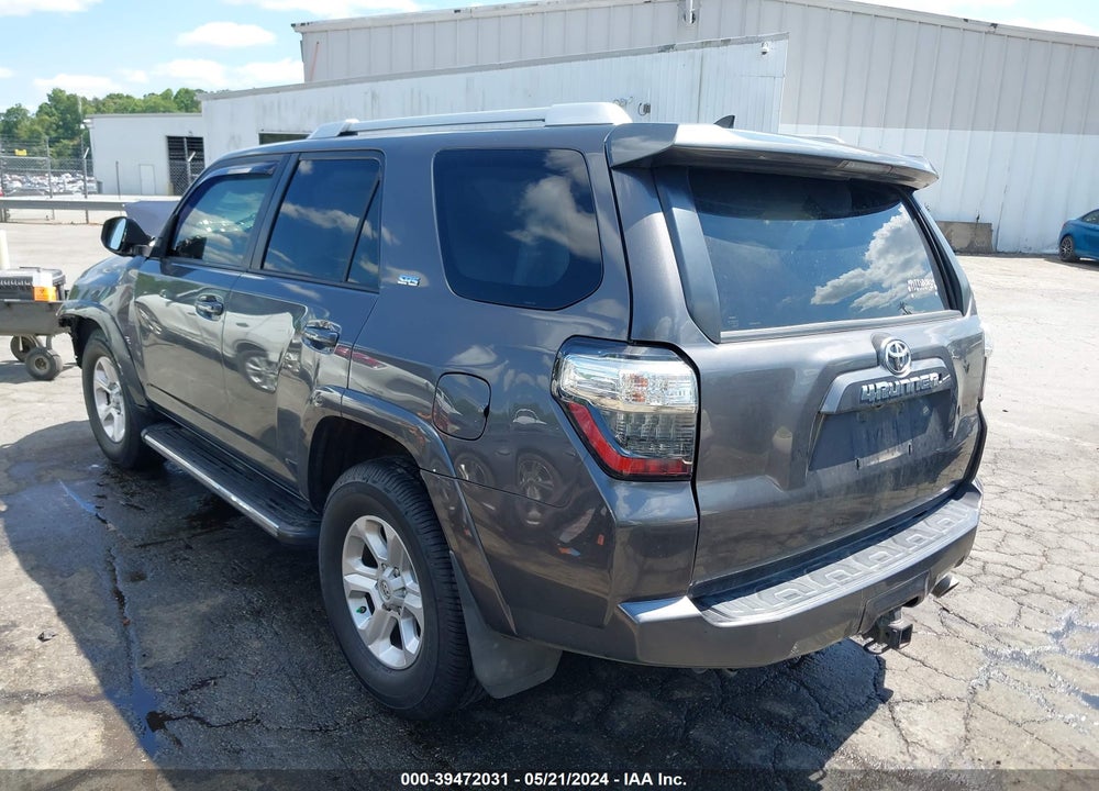 2014 TOYOTA 4RUNNER SR5 PREMIUM VIN: JTEZU5JR2E5072345