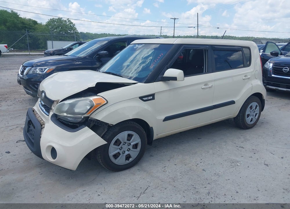 2013 KIA SOUL VIN: KNDJT2A51D7562245