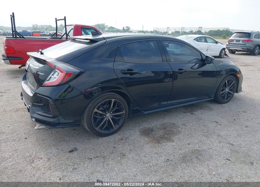 2021 HONDA CIVIC SPORT VIN: SHHFK7H40MU214951