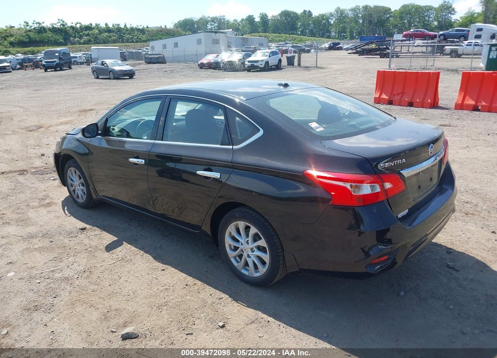 2018 NISSAN SENTRA SV VIN: 3N1AB7AP3JY266125