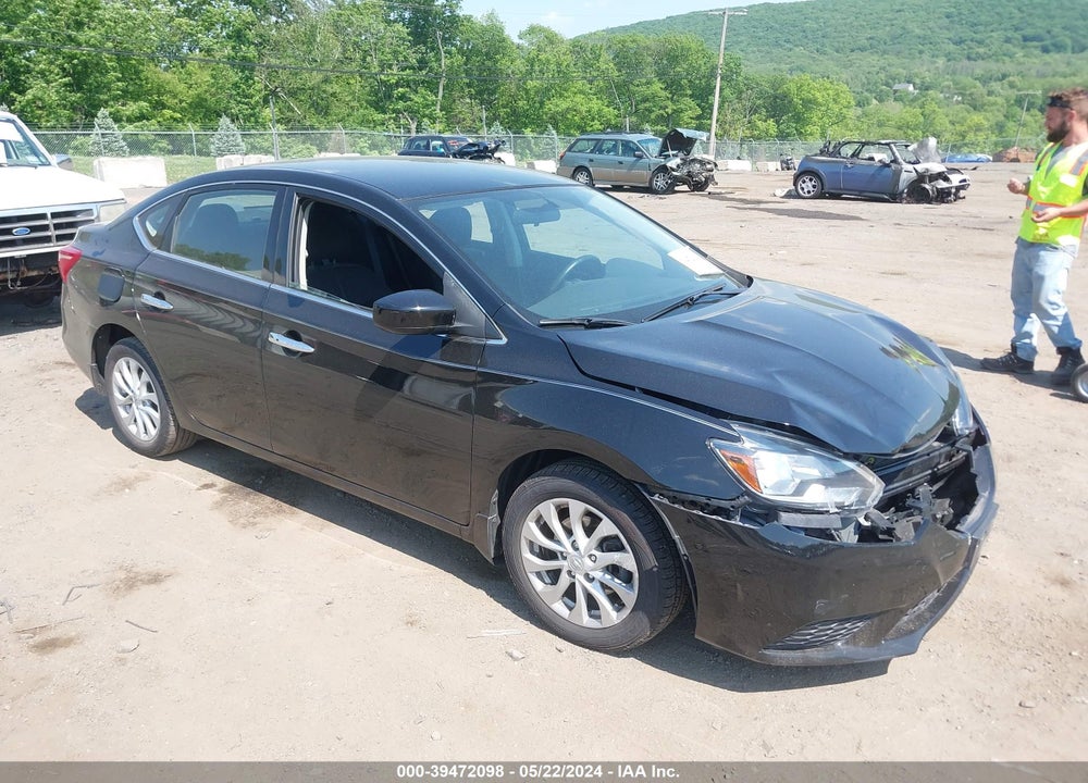 2018 NISSAN SENTRA SV VIN: 3N1AB7AP3JY266125