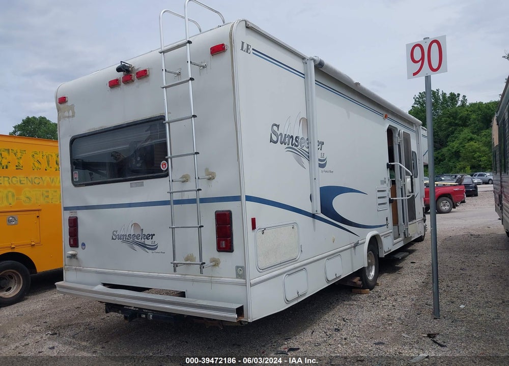 2002 FORD E-450 CUTAWAY STANDARD VIN: 1FDXE45S22HB84097
