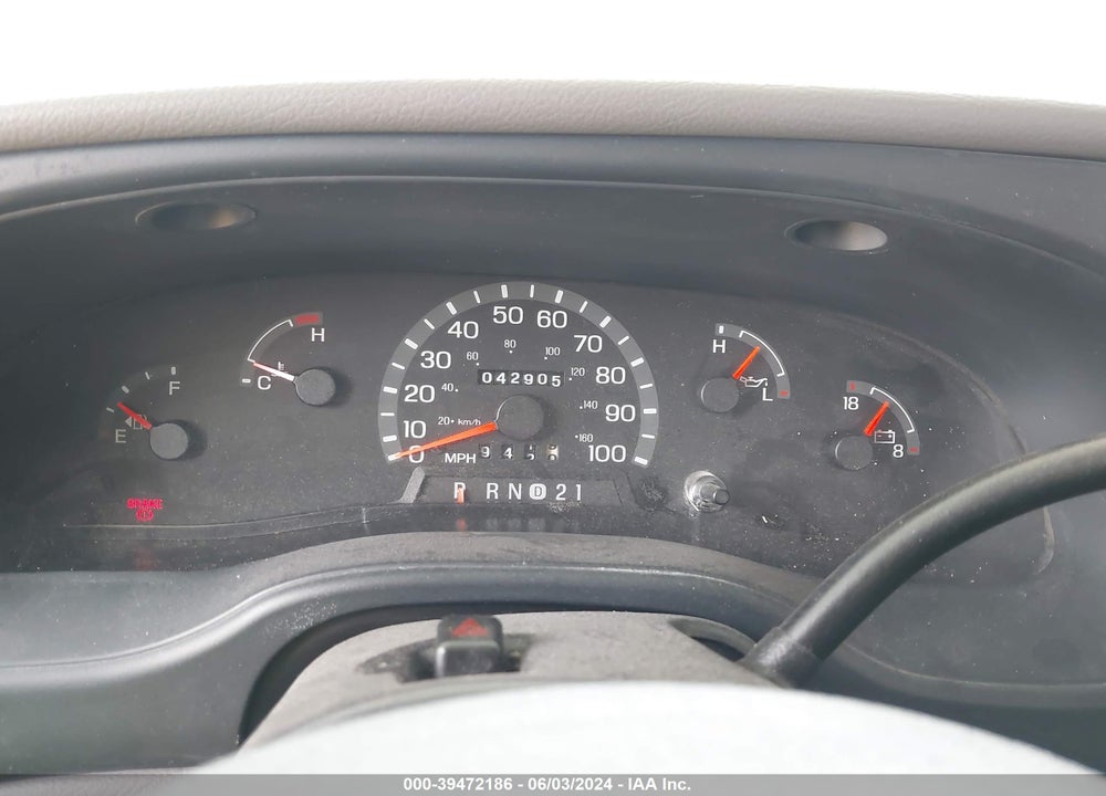 2002 FORD E-450 CUTAWAY STANDARD VIN: 1FDXE45S22HB84097
