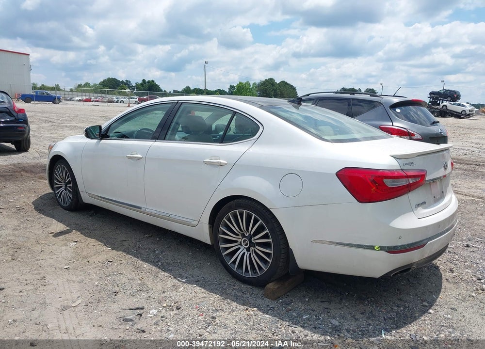 2014 KIA CADENZA PREMIUM VIN: KNALN4D72E5136408