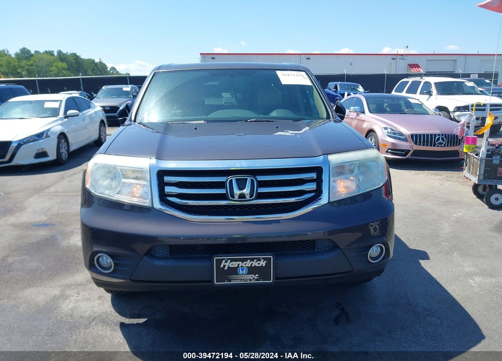 2014 HONDA PILOT EX-L VIN: 5FNYF4H54EB037683