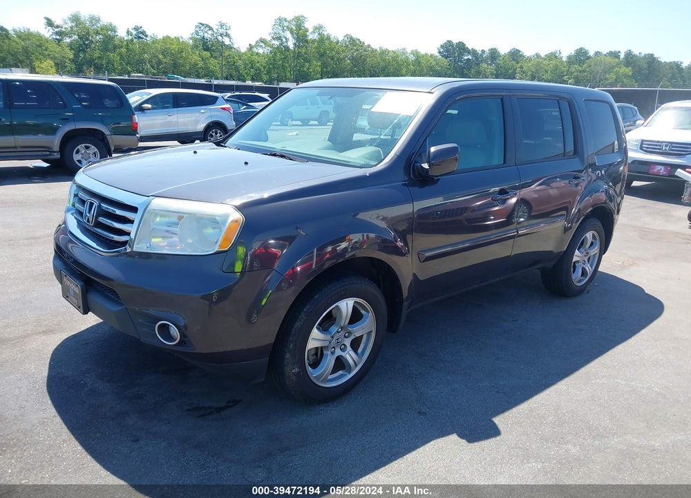 2014 HONDA PILOT EX-L VIN: 5FNYF4H54EB037683