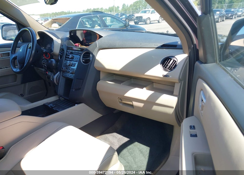 2014 HONDA PILOT EX-L VIN: 5FNYF4H54EB037683