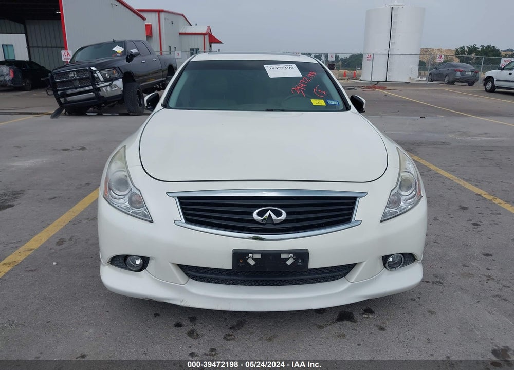 2012 INFINITI G37X SPORT APPEARANCE EDITION VIN: JN1CV6ARXCM682187