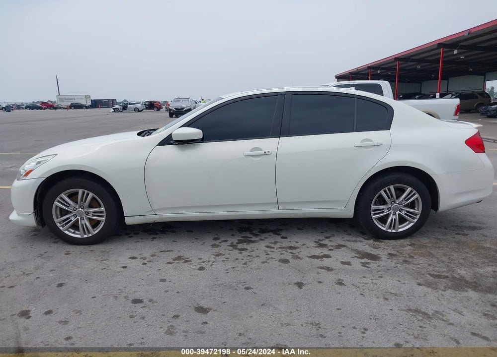 2012 INFINITI G37X SPORT APPEARANCE EDITION VIN: JN1CV6ARXCM682187