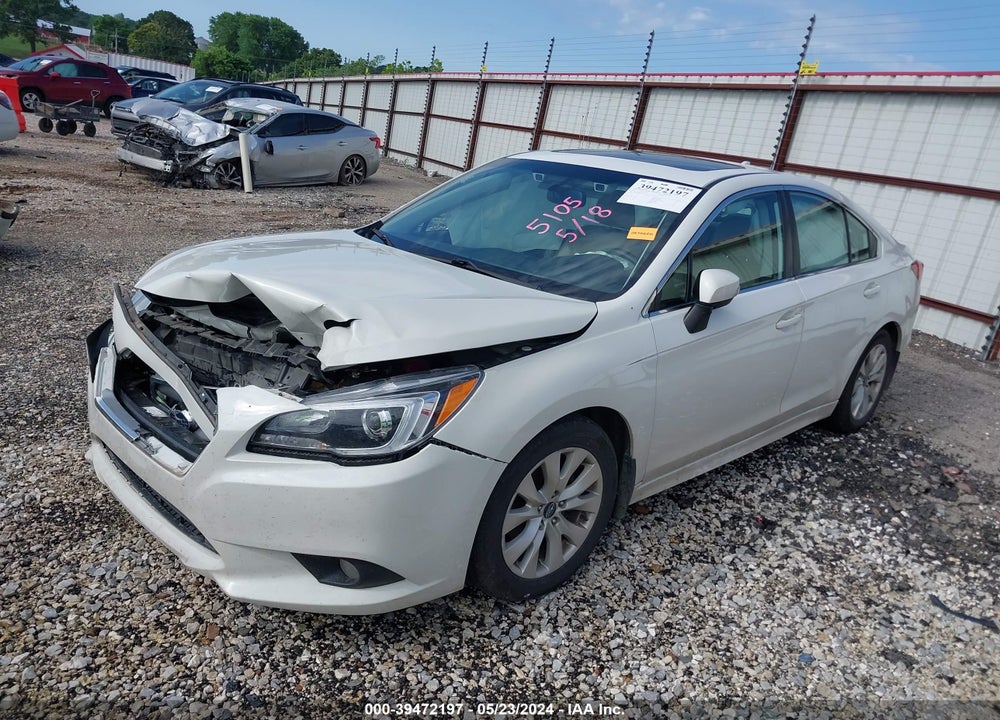 2016 SUBARU LEGACY VIN: 4S3BNBH65G3005105