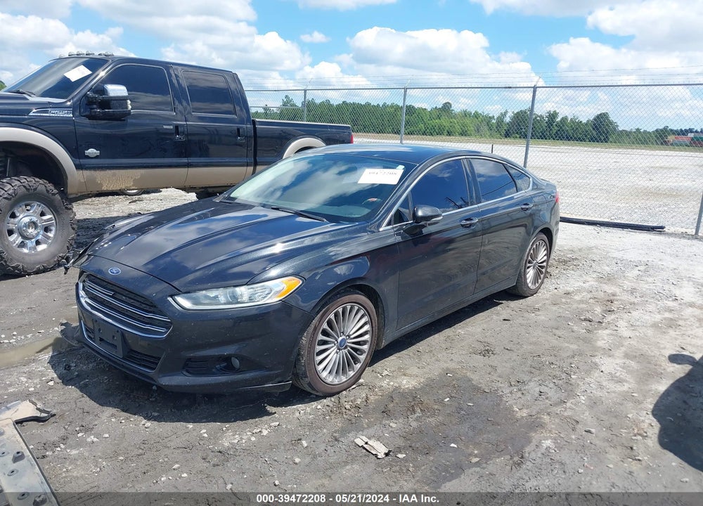 2014 FORD FUSION TITANIUM VIN: 3FA6P0K96ER106645
