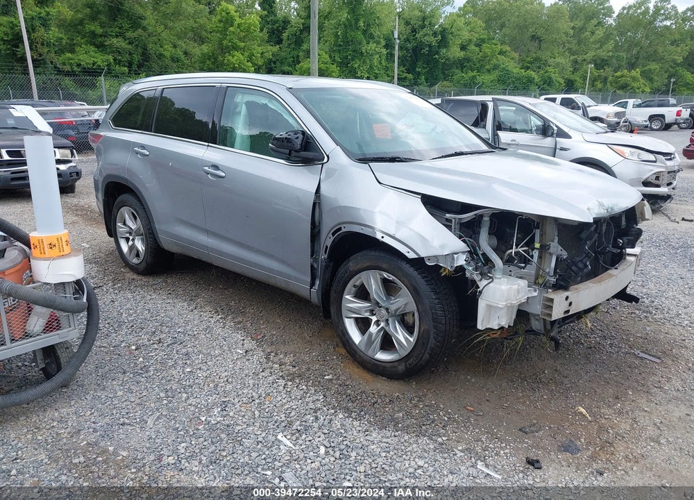 2014 TOYOTA HIGHLANDER LIMITED V6 VIN: 5TDDKRFH9ES066175