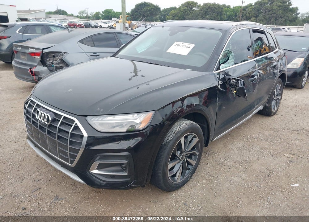 2021 AUDI Q5 PRESTIGE 45 TFSI QUATTRO S TRONIC VIN: WA1CAAFY2M2008893