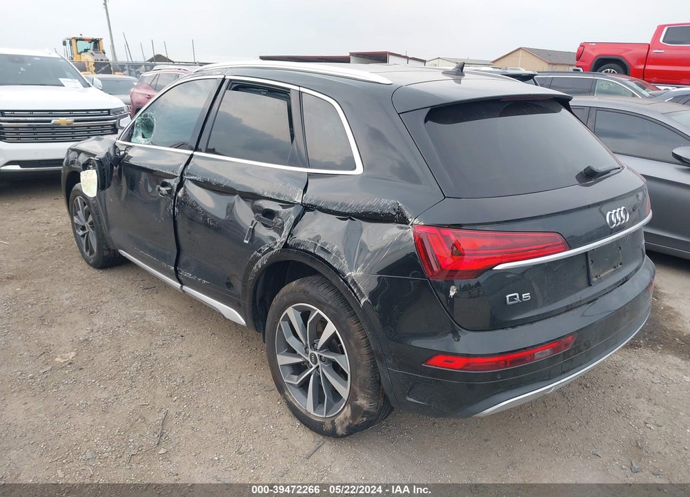 2021 AUDI Q5 PRESTIGE 45 TFSI QUATTRO S TRONIC VIN: WA1CAAFY2M2008893