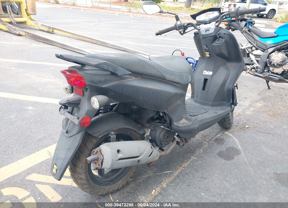 2014 SYM FIDDLE II 125 VIN: RFGBS1HE6EXAW1991