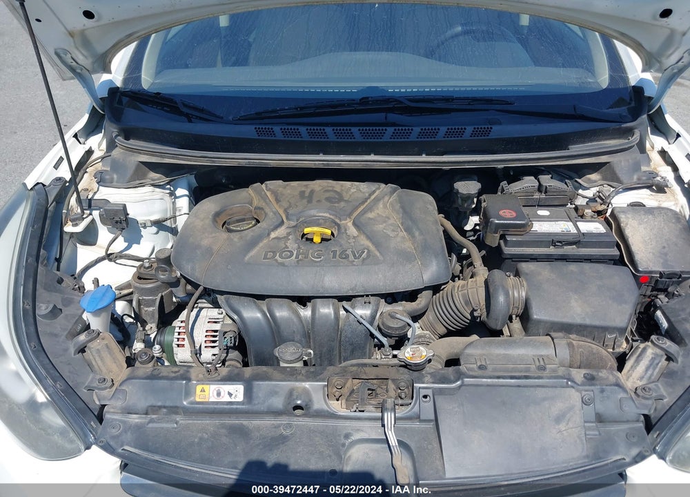 2014 HYUNDAI ELANTRA LIMITED VIN: 5NPDH4AE0EH461303