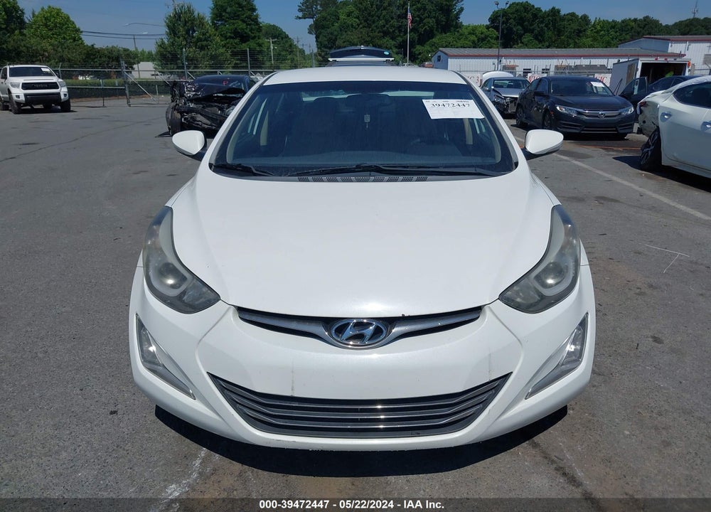 2014 HYUNDAI ELANTRA LIMITED VIN: 5NPDH4AE0EH461303