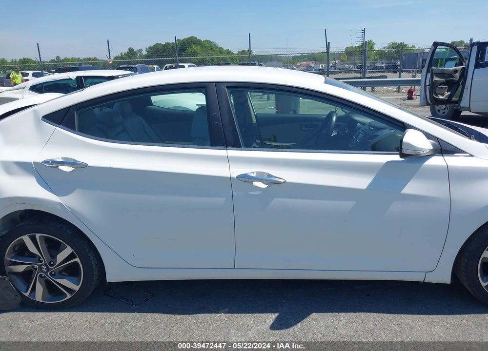 2014 HYUNDAI ELANTRA LIMITED VIN: 5NPDH4AE0EH461303