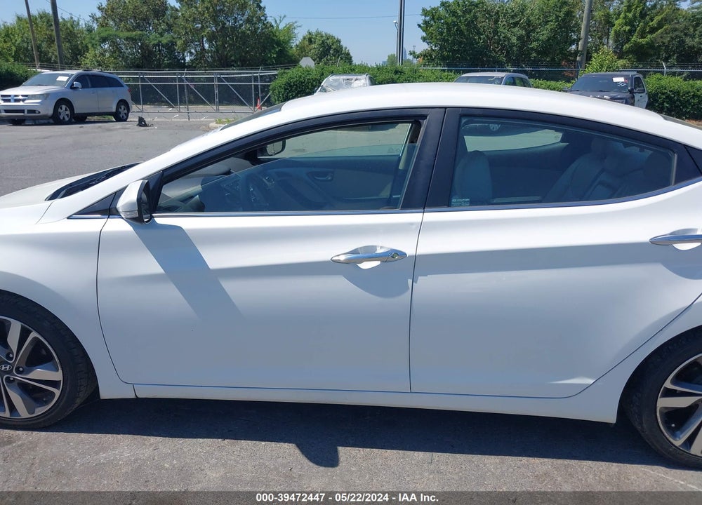 2014 HYUNDAI ELANTRA LIMITED VIN: 5NPDH4AE0EH461303