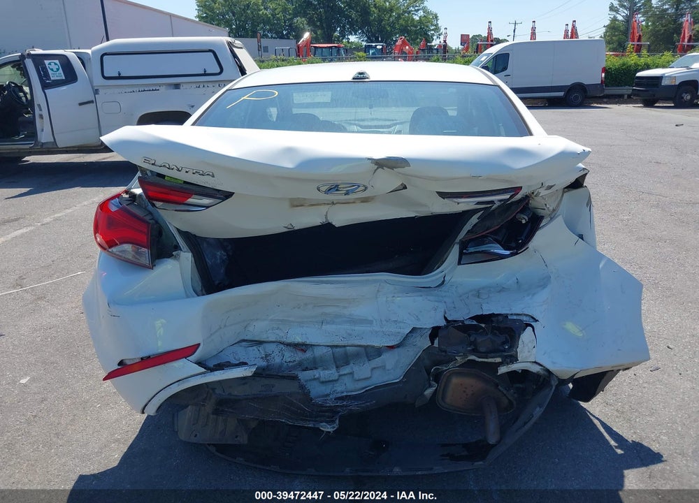 2014 HYUNDAI ELANTRA LIMITED VIN: 5NPDH4AE0EH461303